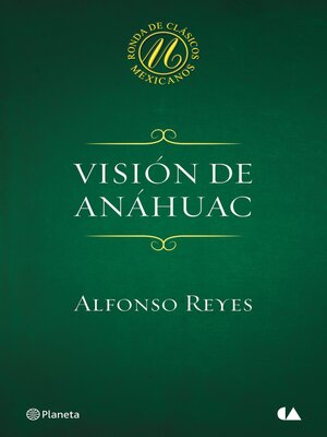 cover image of Visión de Anáhuac